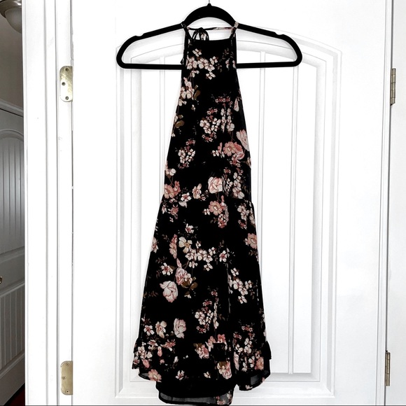 American Eagle Don’t Ask Why floral halter dress - Picture 2 of 11